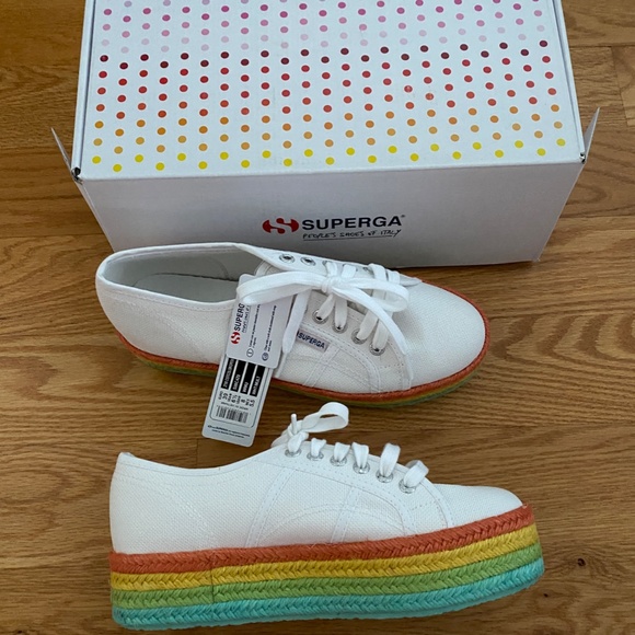 Superga NIB 2790 Cotcoloropew Sneakers (39/8) - Picture 4 of 16